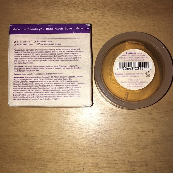 Free with bundle only!! New Carol’s Daughter Edge Control Smoother Vanilla - Picture 3 of 6